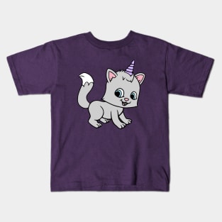 Unicorn Kitty Kids T-Shirt